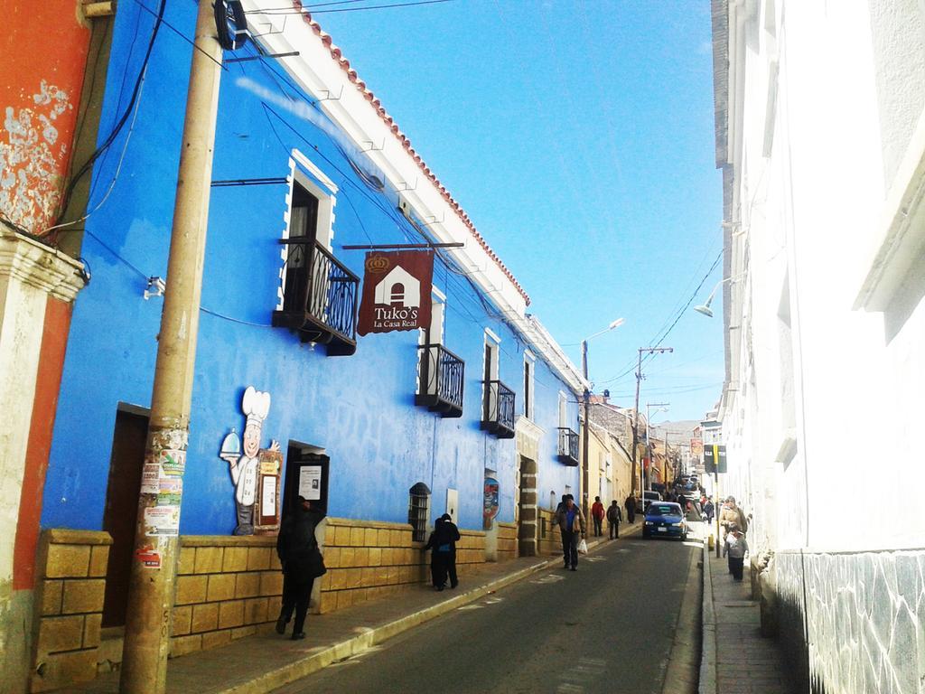 Hostal Tukos La Casa Real Potosí Eksteriør billede